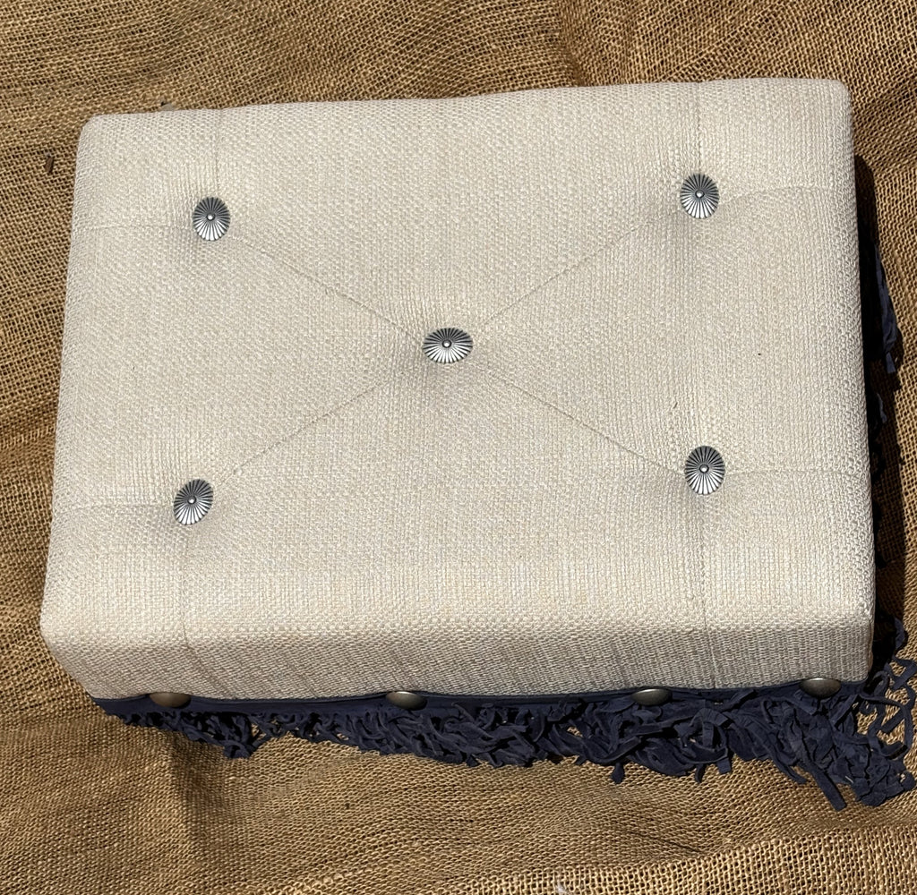 Hopsack Foot Stool